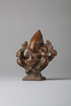 象頭神のガネーシャ（インド・14～15世紀） 高68mm